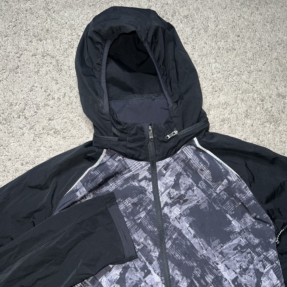 Lululemon Men's Size S Surge Jacket City Sights Slate Black